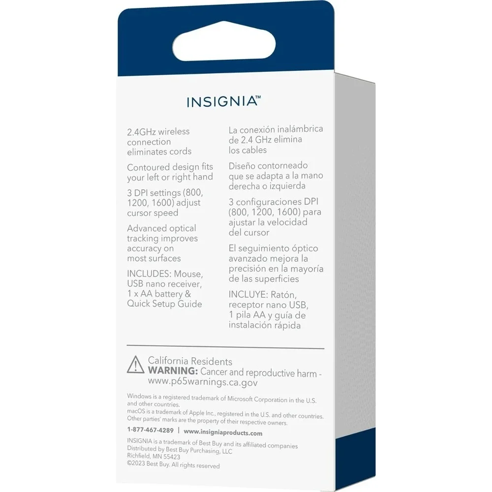 Insignia wireless optical